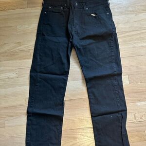 Levi's 559 Men's Straight Black Jeans
